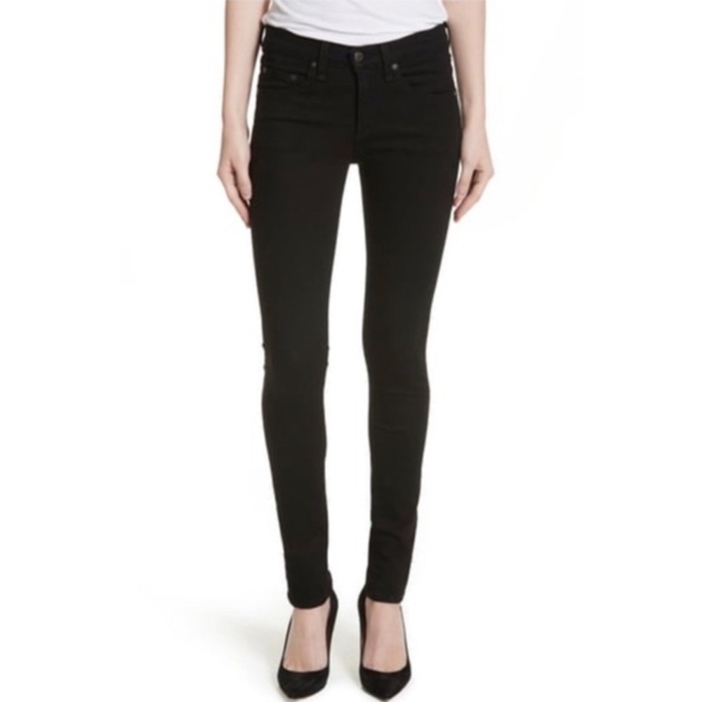 Veronica‎ Beard Brooke Mid-Rise Skinny Jeans - Picture 2 of 10
